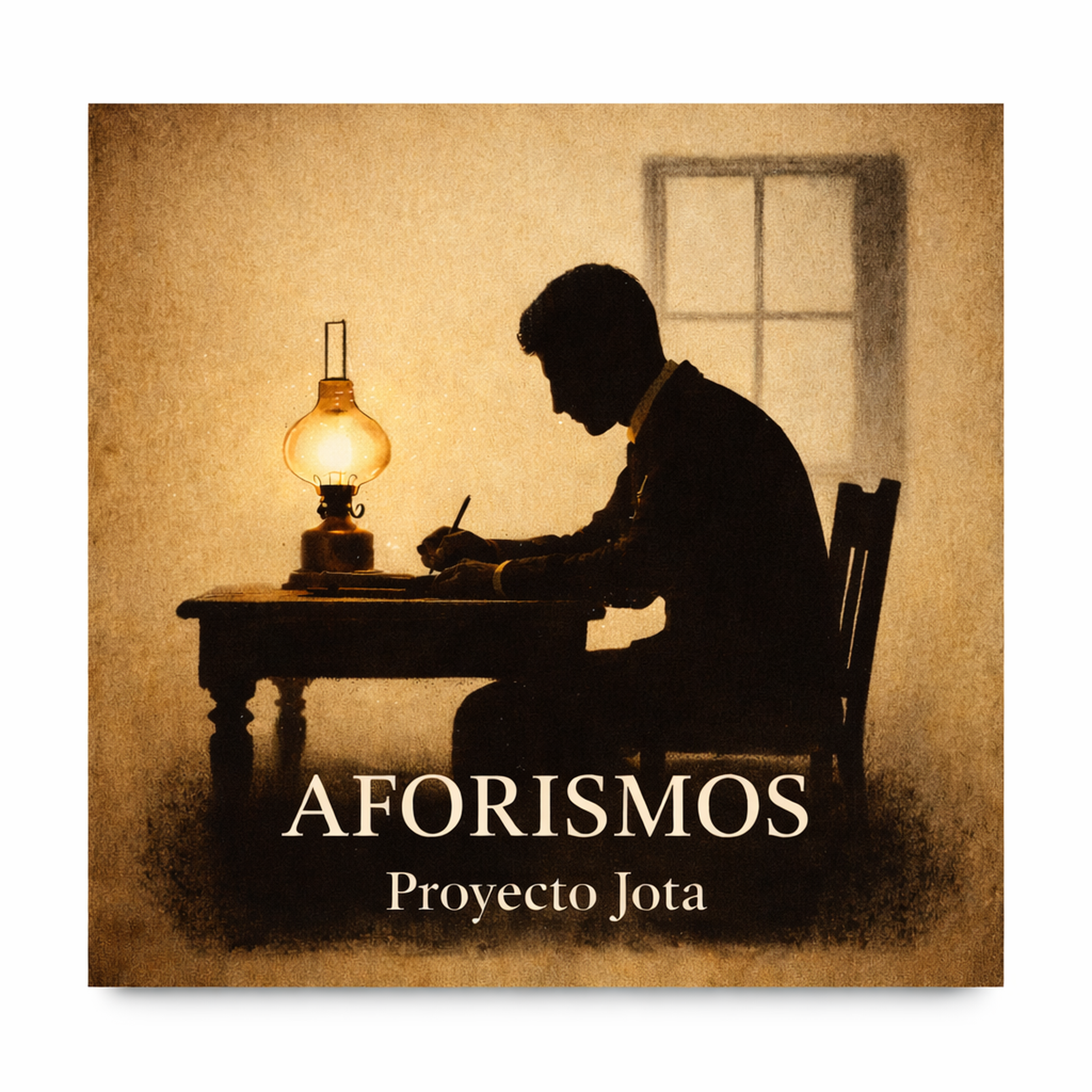 Portada del álbum Aforismos de Proyecto Jota